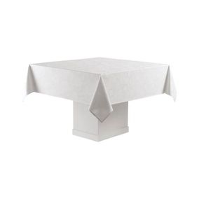 Mantel Karsten Sienna 180 x 180 Blanco