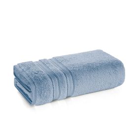 Sábana de baño Karsten Unika 500gr 86 x 150 cm Azul Piedra