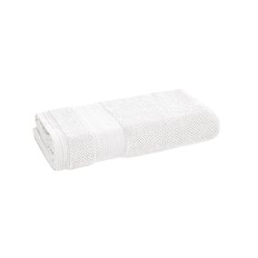 Sábana de baño Karsten Empire 380gr 86 x 150 cm Blanca