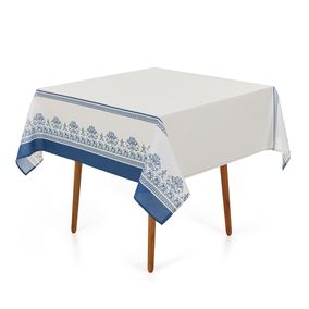 Mantel Karsten Aurea 140 x 140 Blanco
