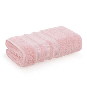 Sábana de baño Karsten Suprema 550gr 86 x 150 cm Rosa