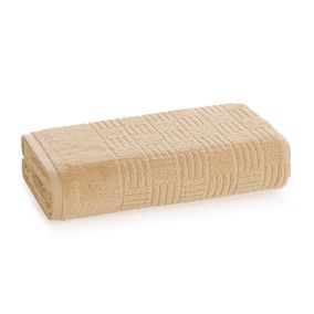 Sábana de baño Karsten Invicta 450gr 86 x 150 cm Beige