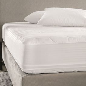 Protector de almohada Karsten Alves 180 hilos Blanco