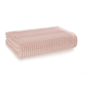 Manta de microfibra Karsten Lima Rosa