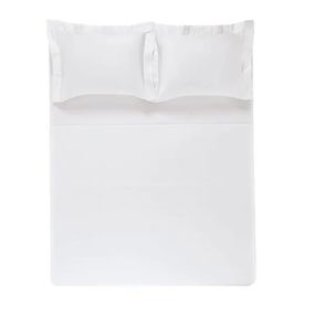Juego de sábanas 2 plazas 300 hilos Bossa Blanco