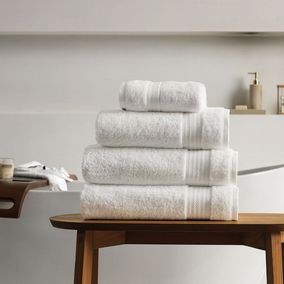 Sábana de baño Karsten Magna 600gr 86x150 cms Blanca
