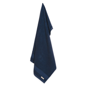 Juego Toallas de Baño Karsten 4 Piezas Empire 380gr Azul Marino